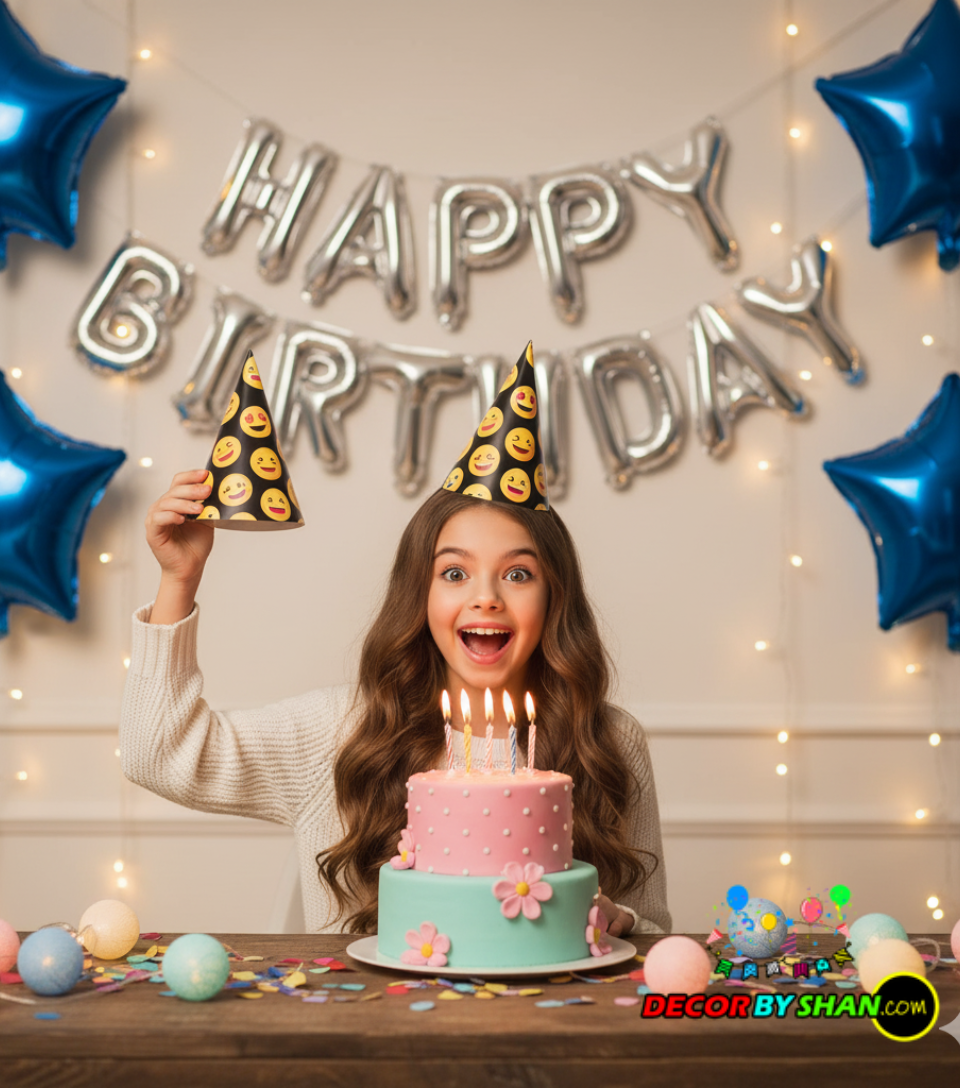 Emoji Birthday Cap 24cm Medium