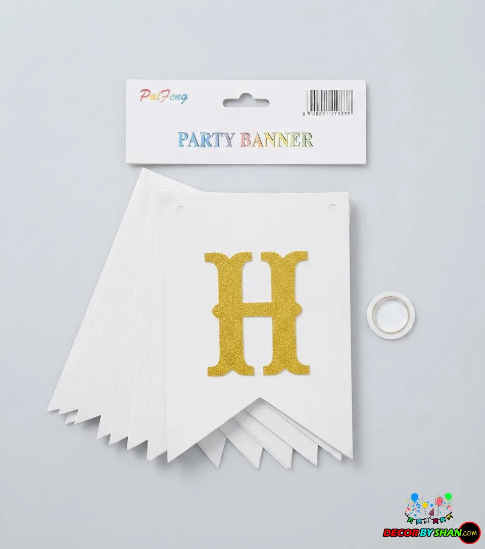 HB Letter Banners