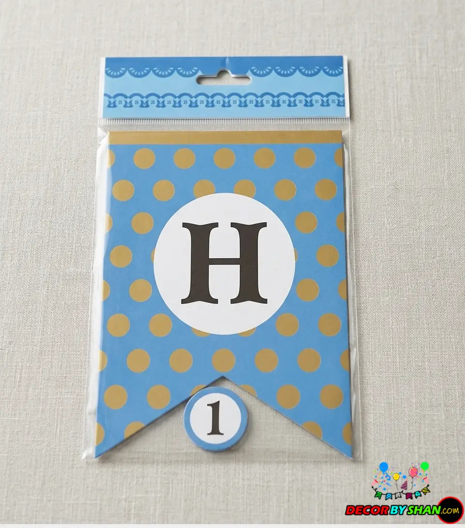 Birthday Letter Banner