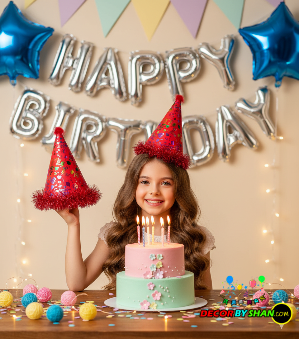 Foam Birthday Cap Small