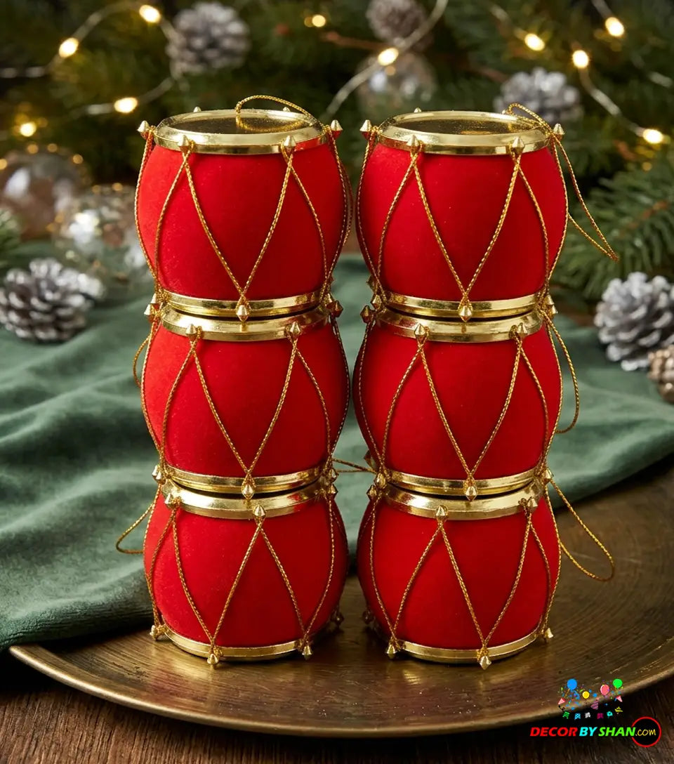 Red Welvet Drum 3Cm 12pcs/Pack