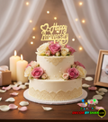 Anniversary Cake Topper