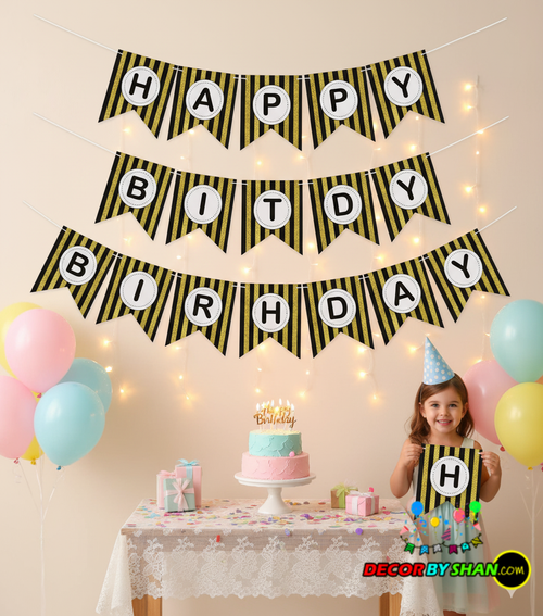 Birthday Letter Banner
