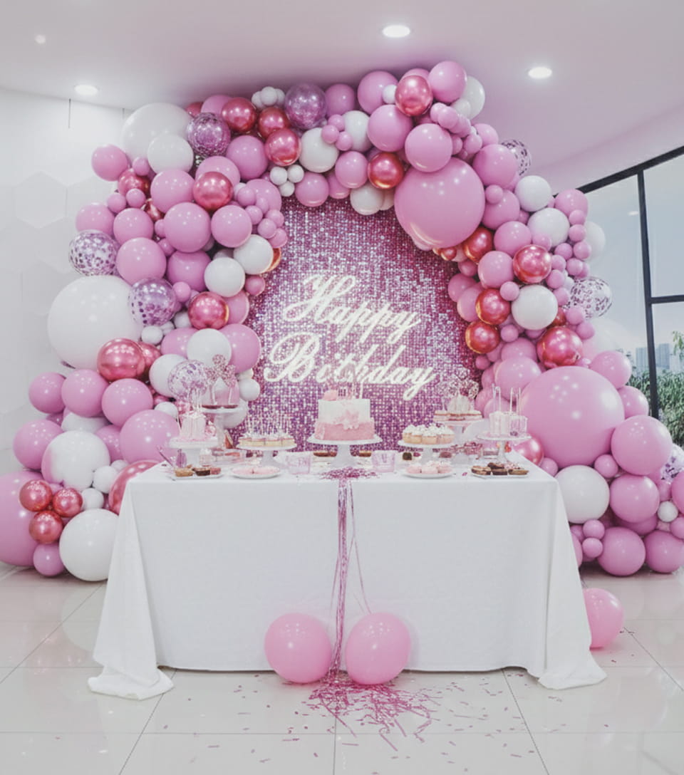 Ultimate 5-in-1 Luxury Birthday Decoration Kit – (Multiple Themes)