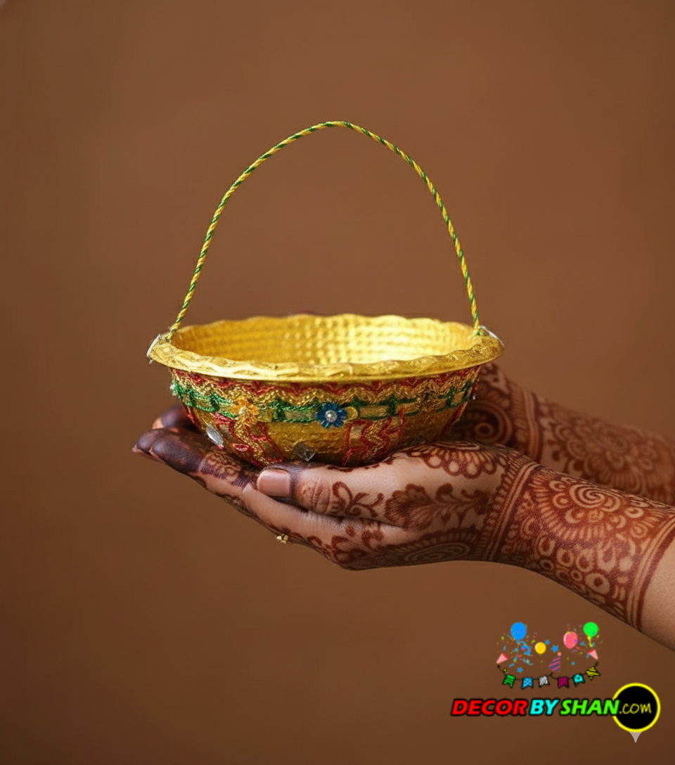 Mehndi Tokri by Shan Decore