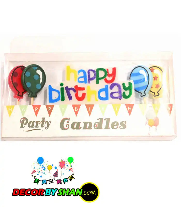 Hb Tinka Candles Baloon Design