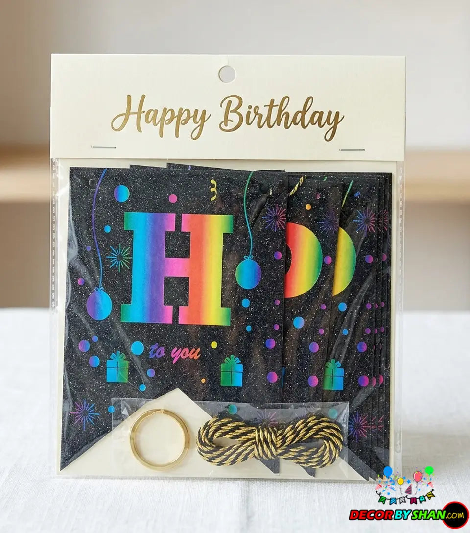 Birthday Letter Banner