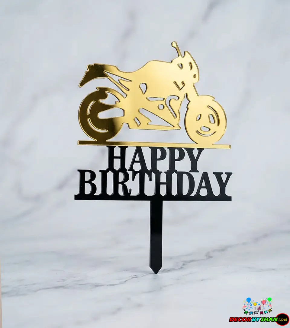Happy Bithday Cake Toppers