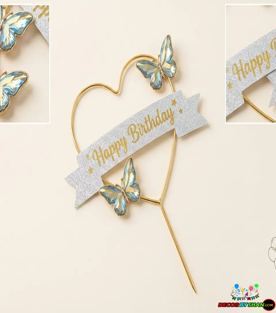 Happy Bithday Cake Toppers