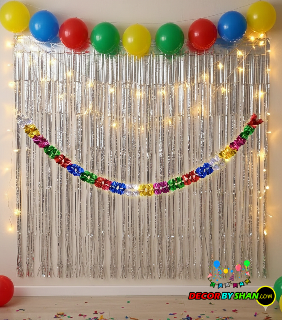 Foil Polka Hanging Decor Bail