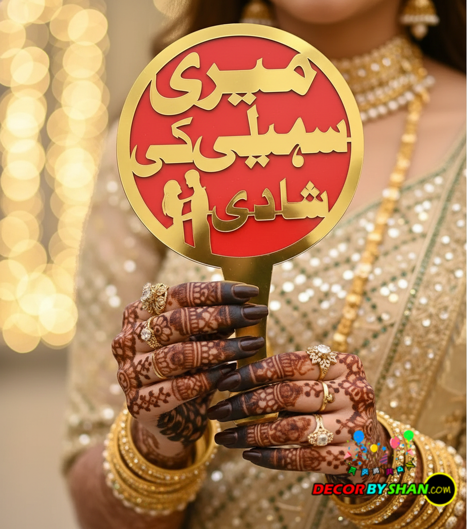 Meri Saheli Ki Shadi Photo Props