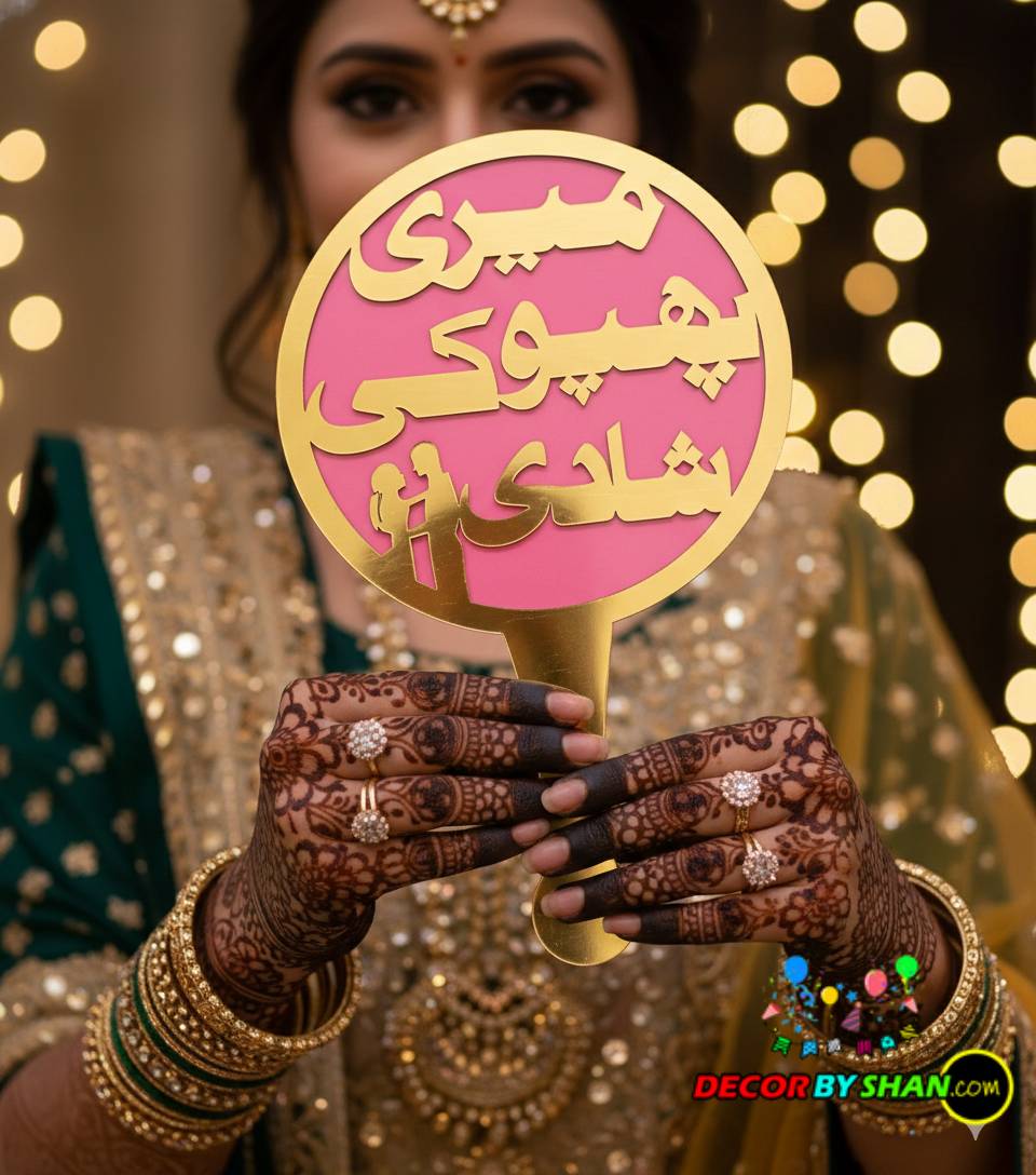 Meri Phopho Ki Shadi Photo Props