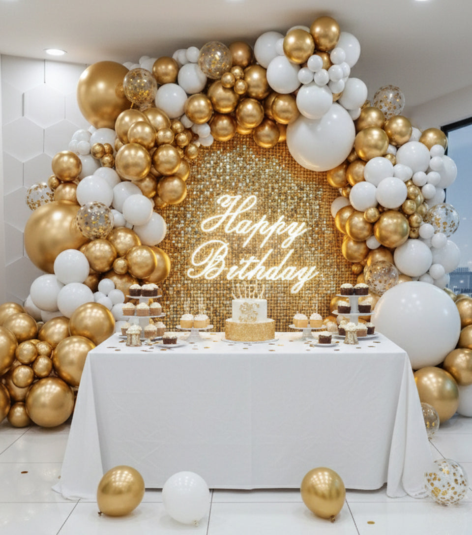 Ultimate 5-in-1 Luxury Birthday Decoration Kit – (Multiple Themes)