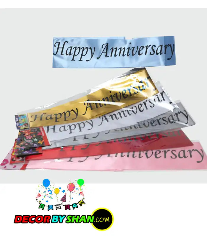 Happy Aniversary Sash