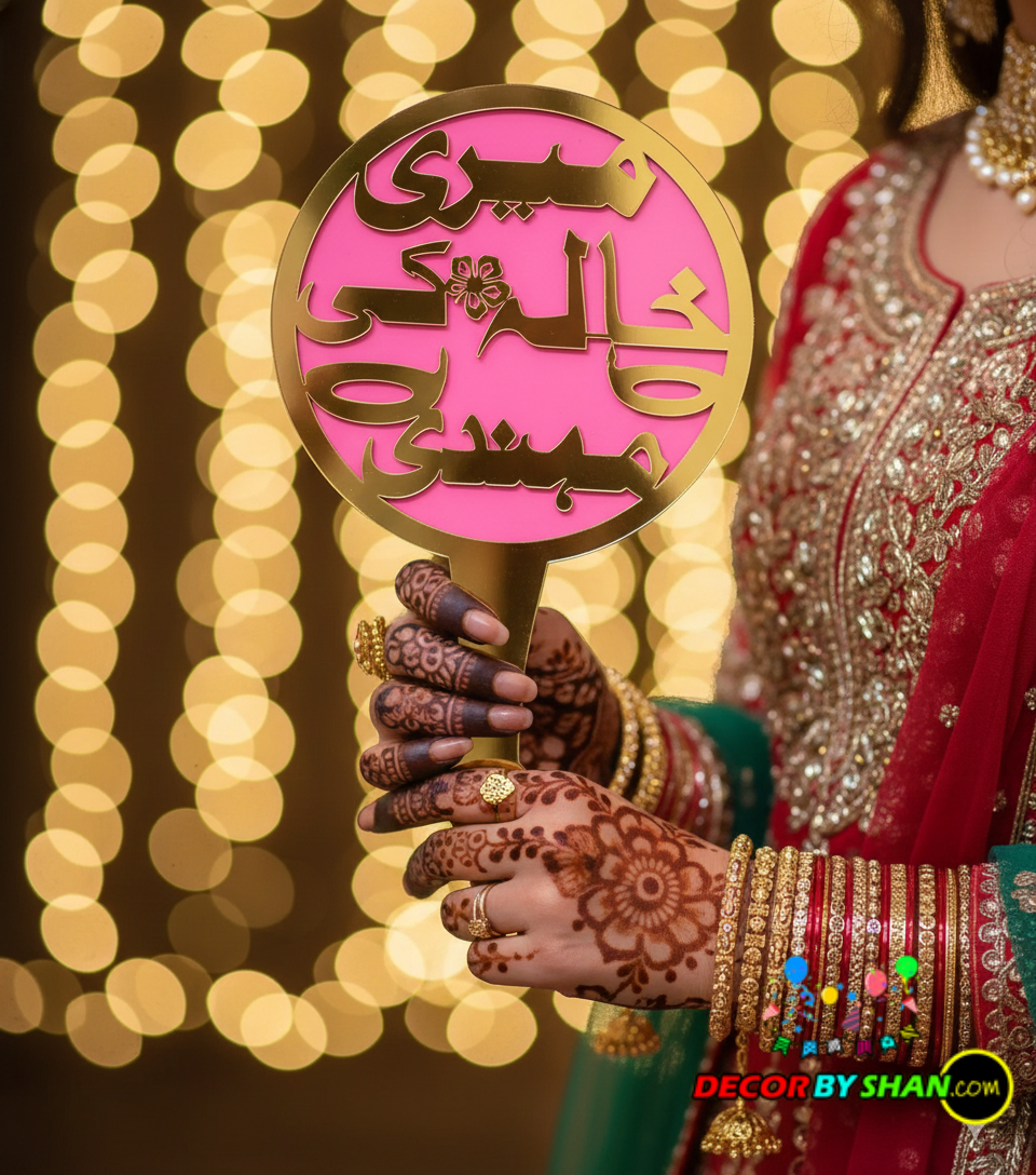 Meri Khala Ki Mehndi Photo Props