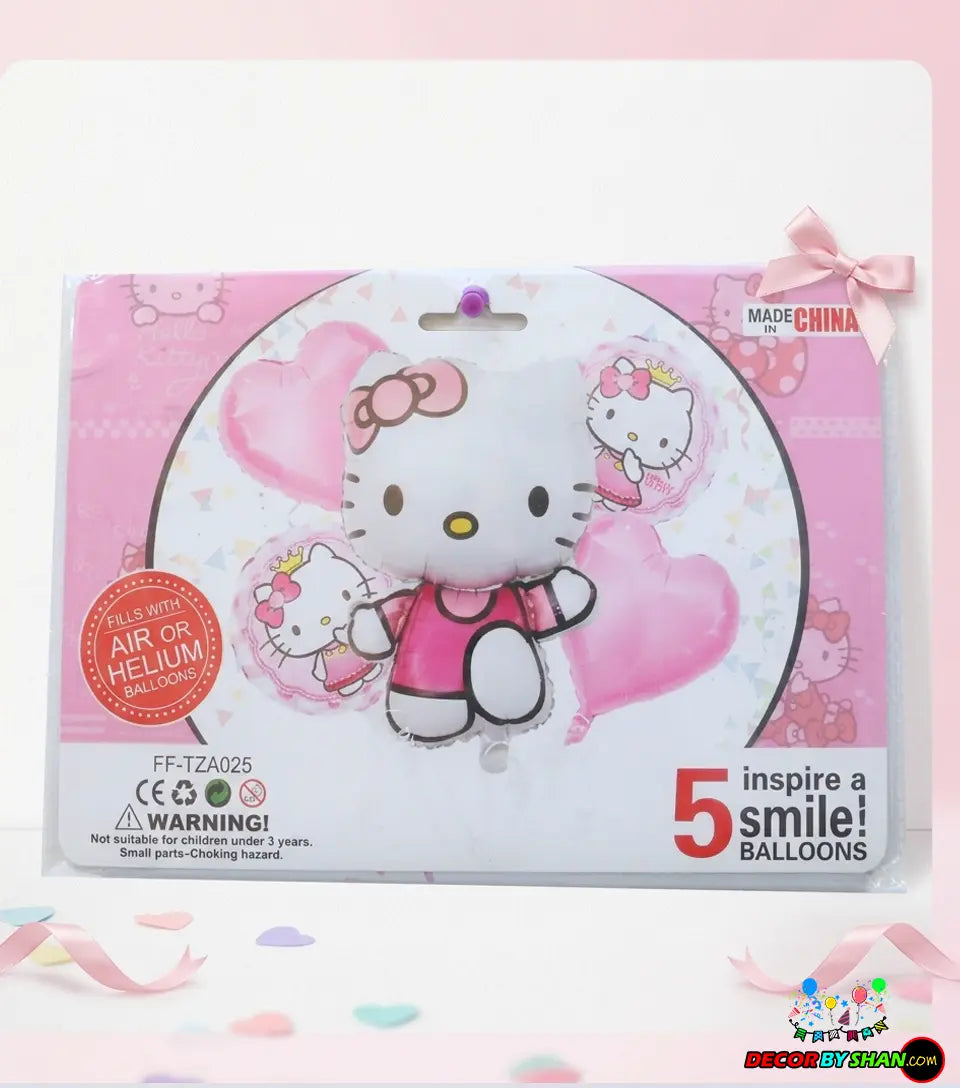 Cartoon Set Foil Baloon