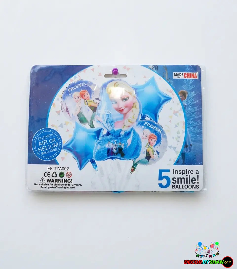 Cartoon Set Foil Baloon