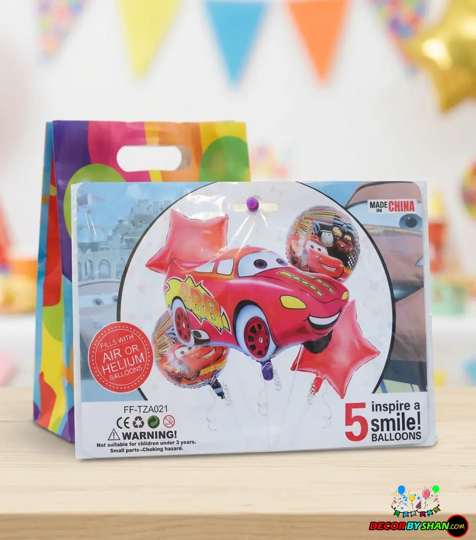 Cartoon Set Foil Baloon