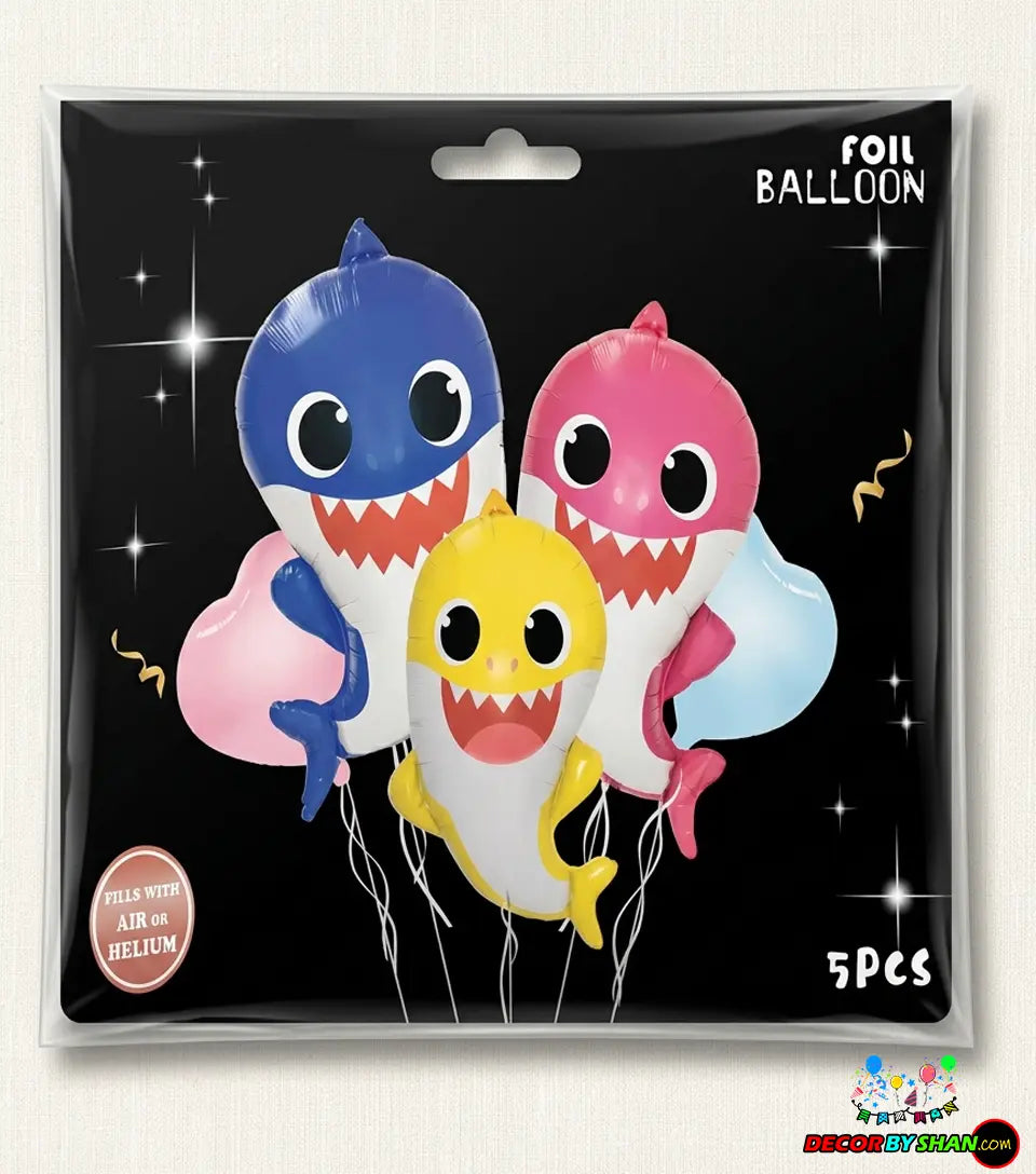 Cartoon Set Foil Baloon