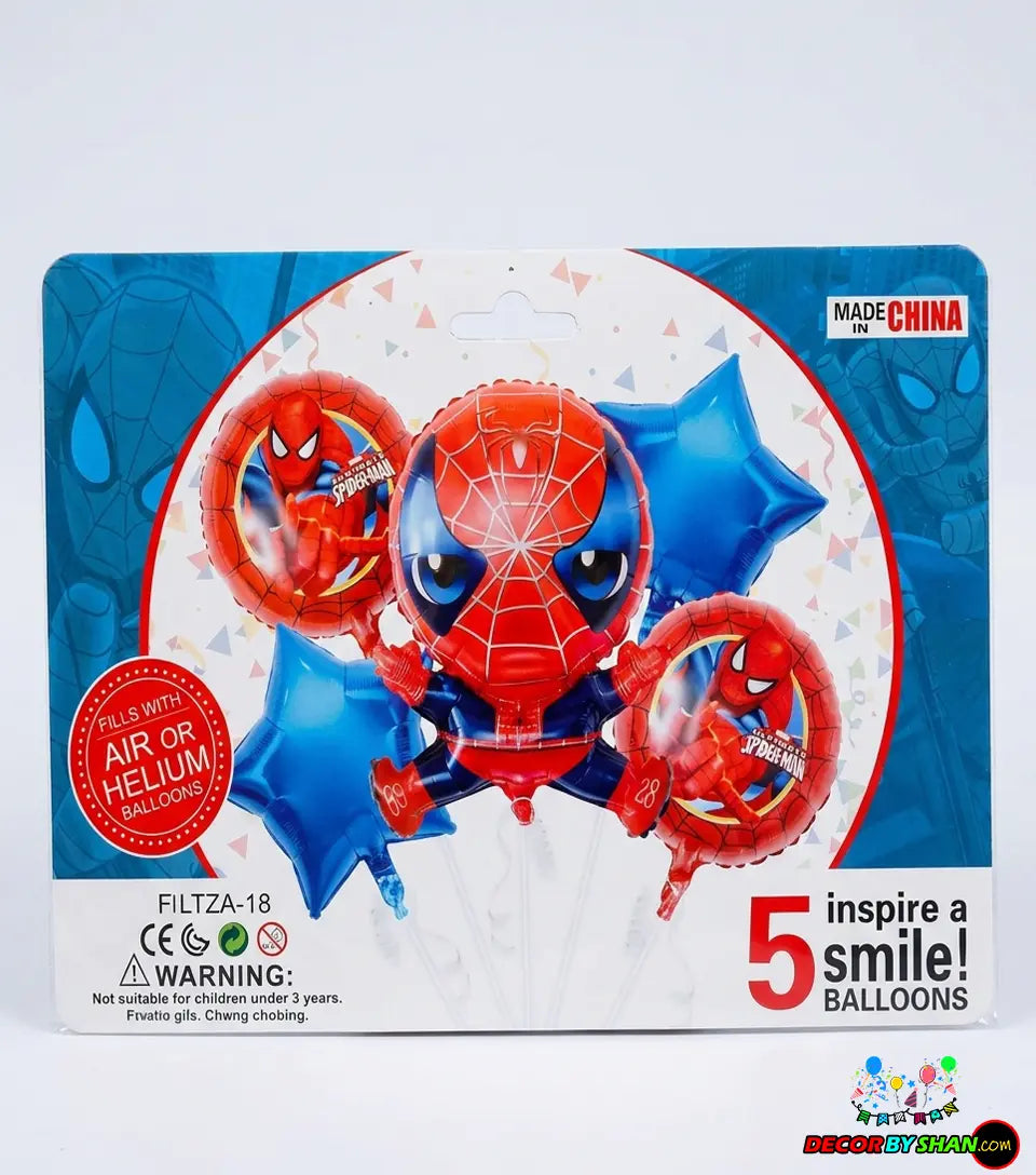 Cartoon Set Foil Baloon