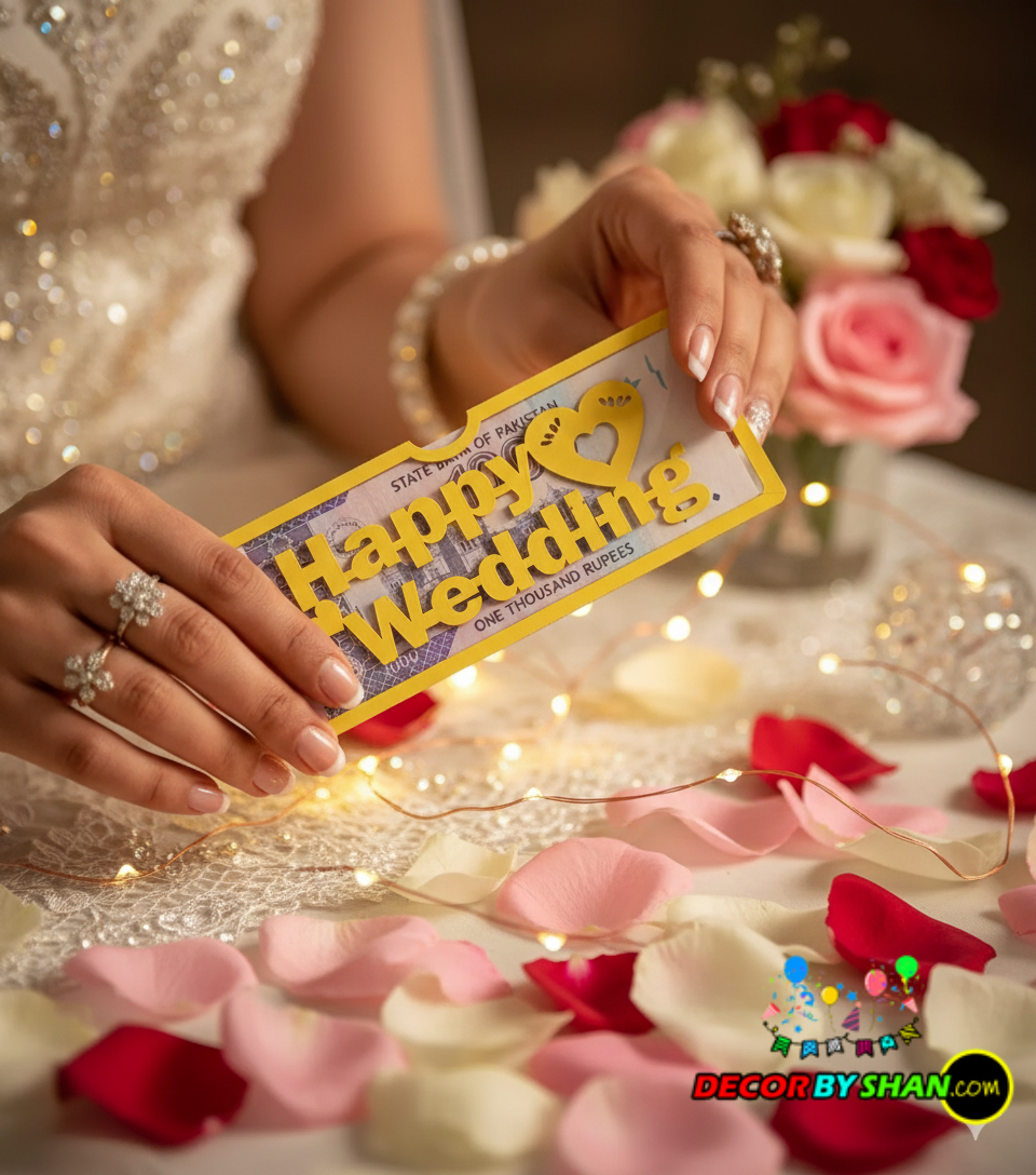 Happy Wedding Acrylic Envelope
