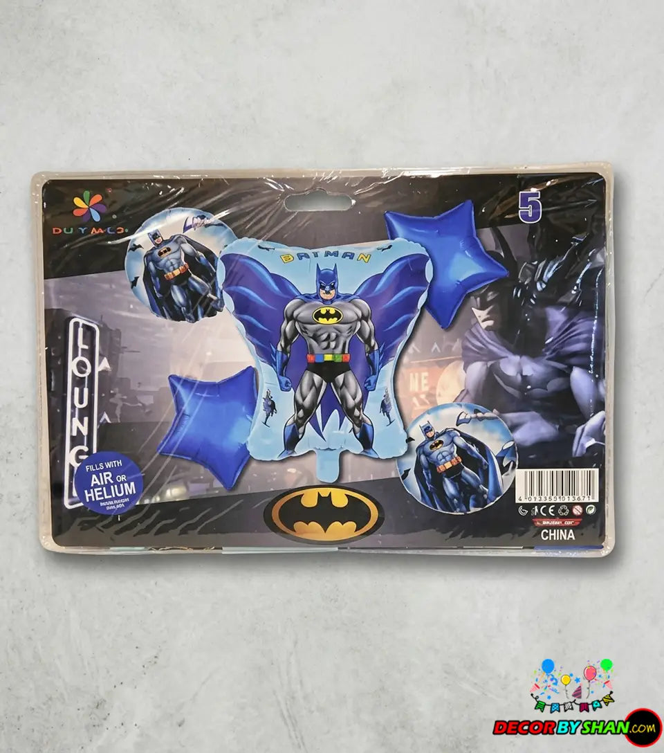 Batman foil balloon Set