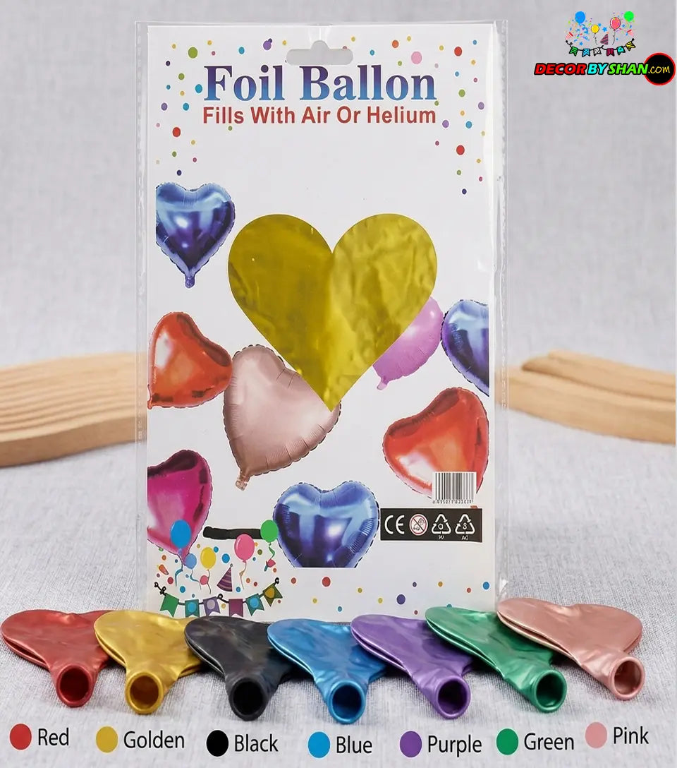 Foil Baloon Heart
