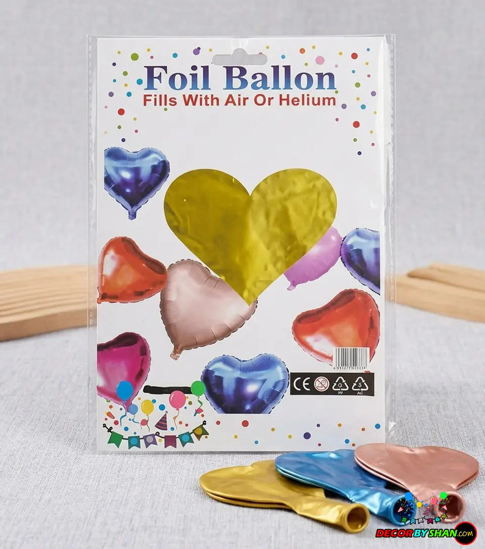 Foil Baloon Heart