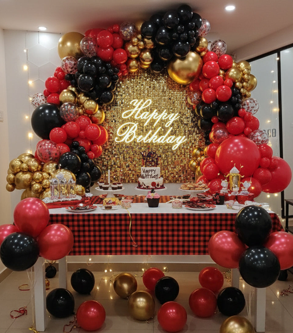 Ultimate 5-in-1 Luxury Birthday Decoration Kit – (Multiple Themes)