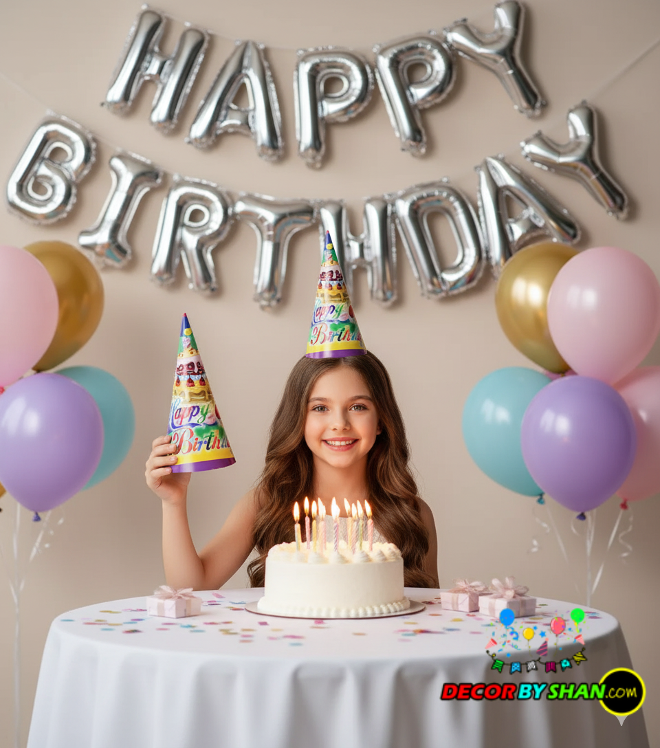 Happy Birthday Cap 34cm Large