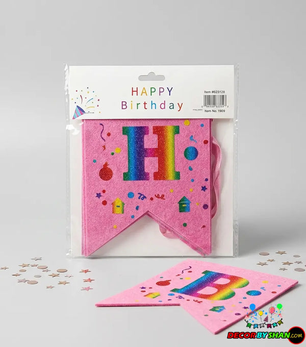 Birthday Letter Banner