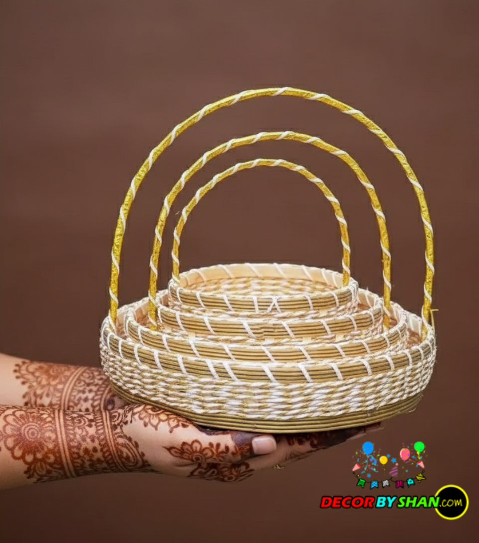 Circle Shape Tokri Sets