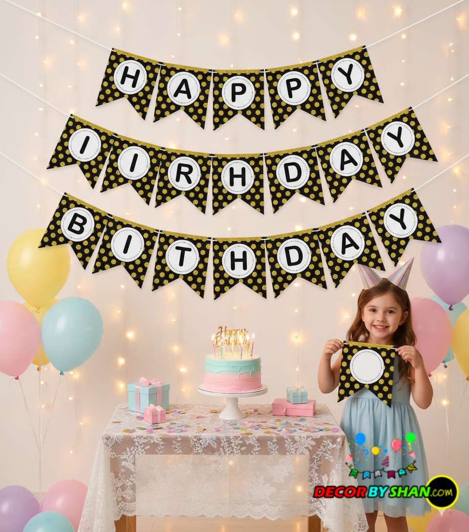 Birthday Letter Banner