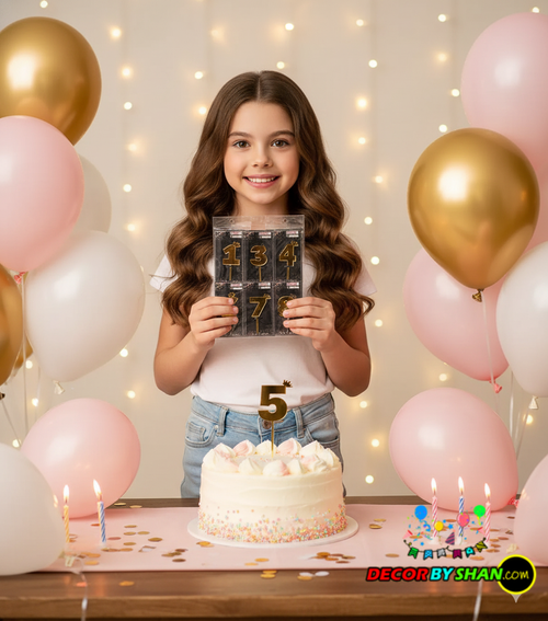 0-9 Numbers Cake Topper