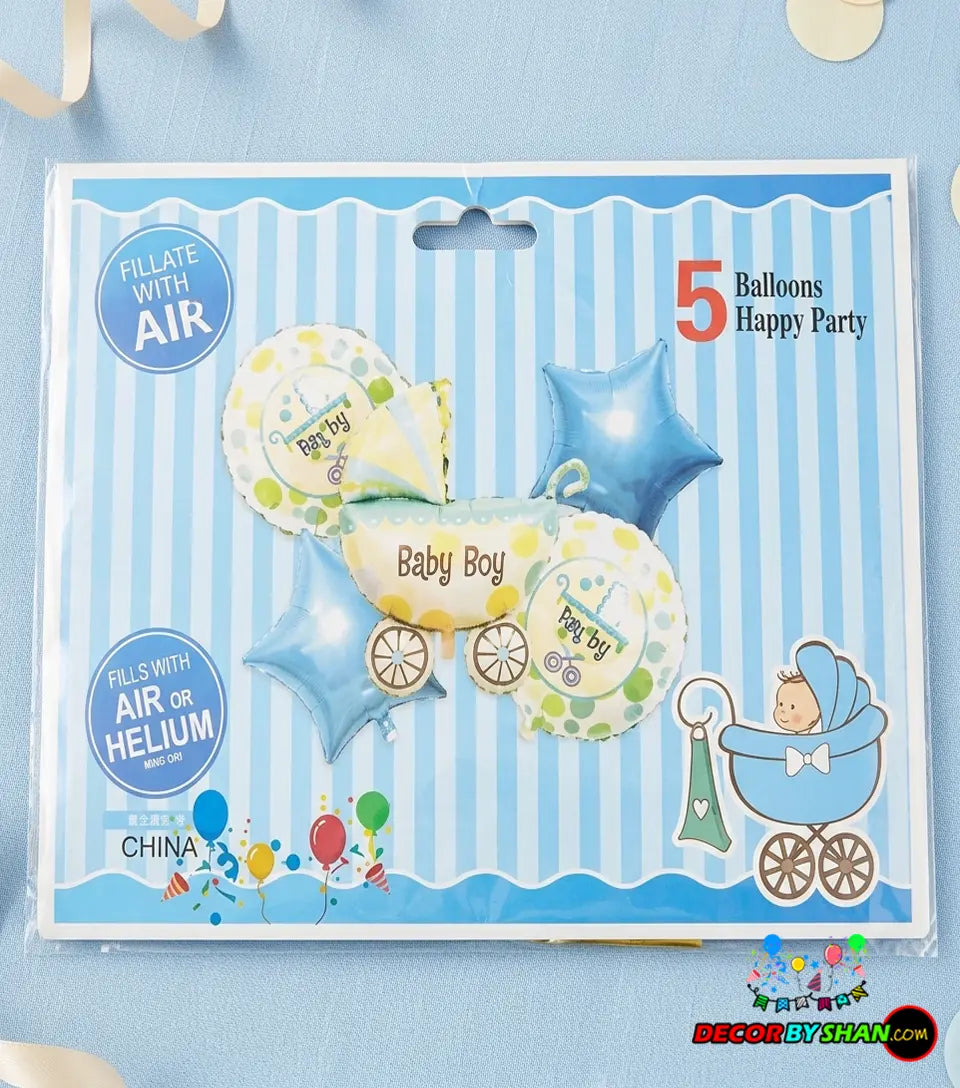Baby Girl/ Baby Boy Foil Balloons