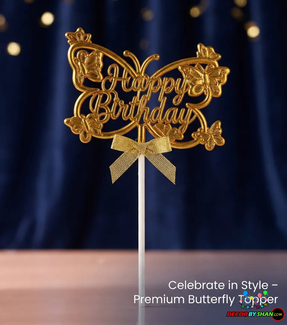 Happy Bithday Cake Toppers