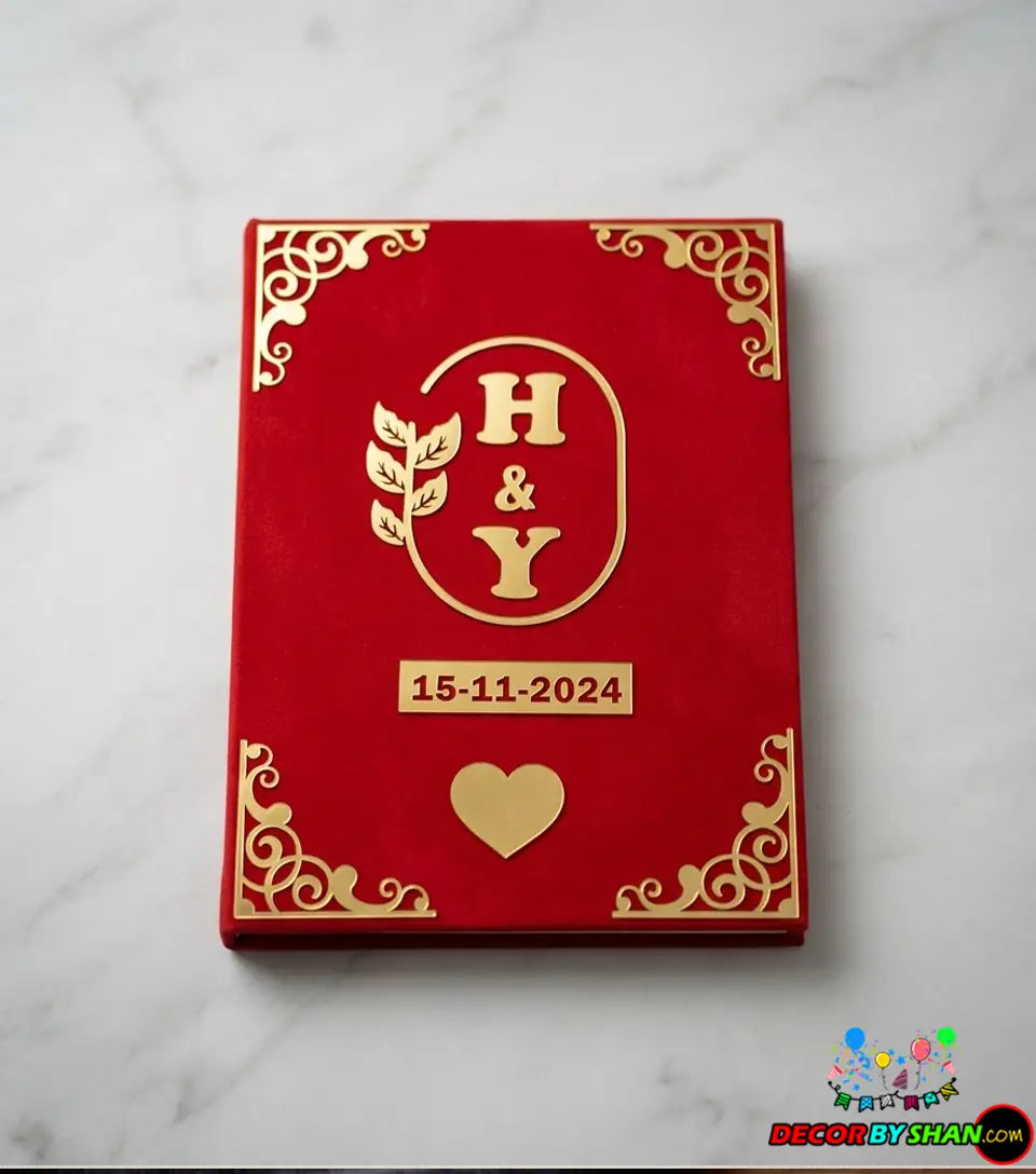 Customise Nikah Thumb Album A4