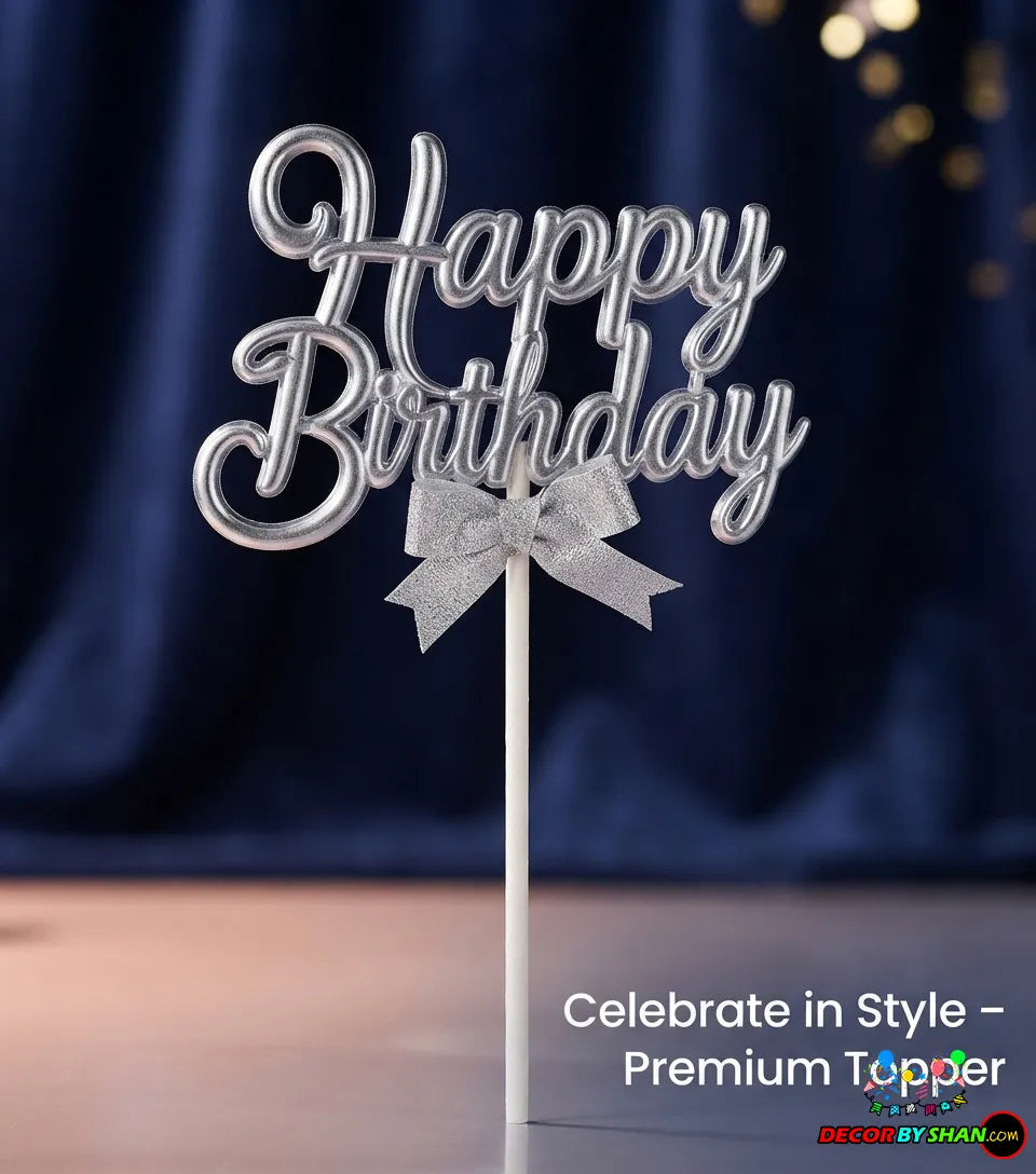 Happy Bithday Cake Toppers