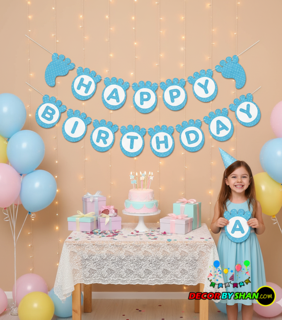 Birthday Letter Banner