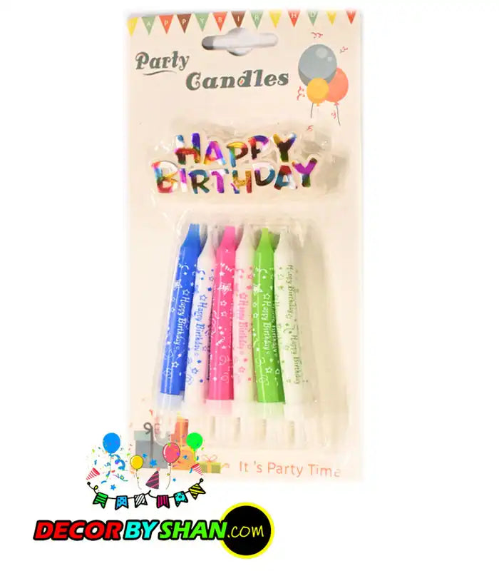 HB plastic Stand Churri Candles Big 12pcs