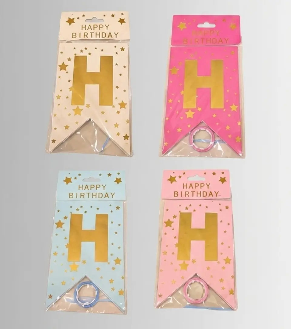 Birthday Letter Banner
