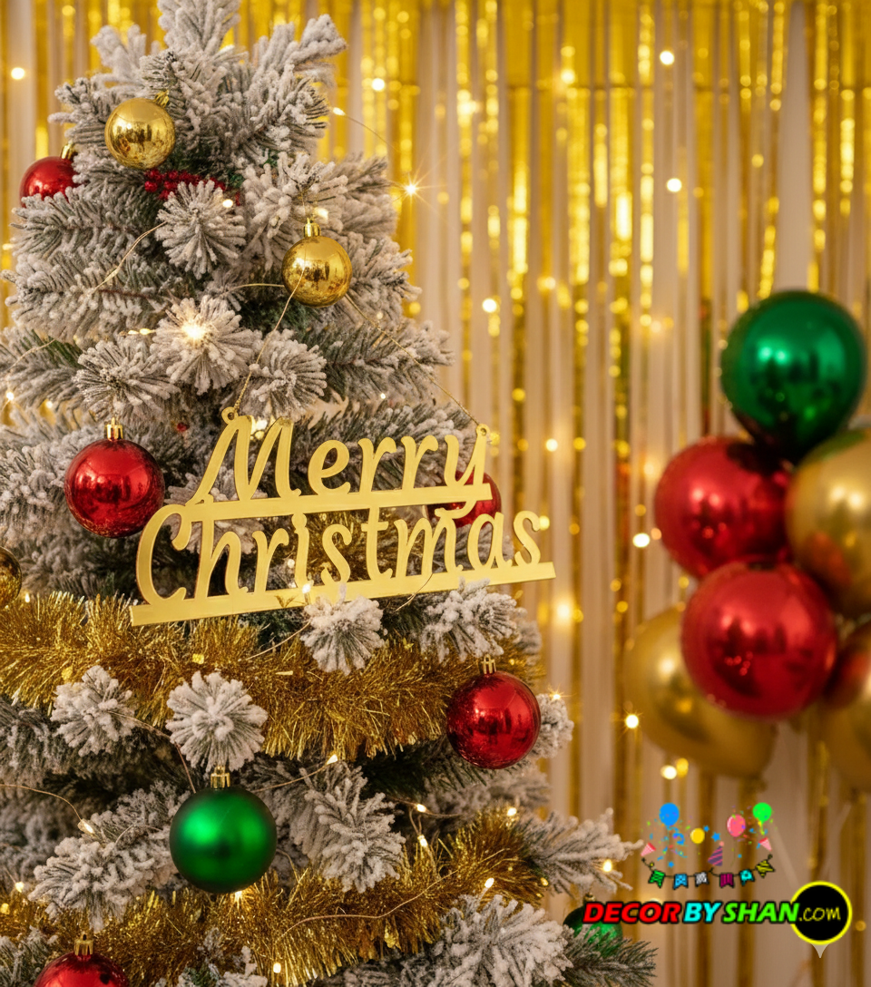 Merry Christmas Hanging 1Pcs/Pack