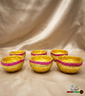 Frill Charaag Lace Pyala Small 6Pcs/Pack