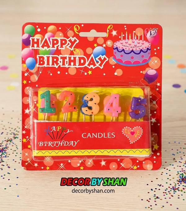 Number Candles Tinka 0-9