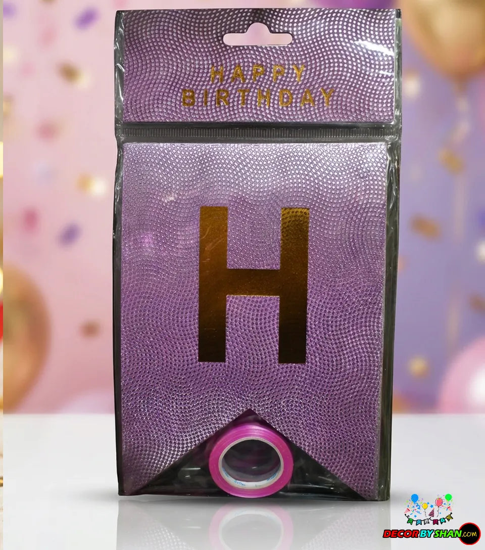 HB Letter Banners