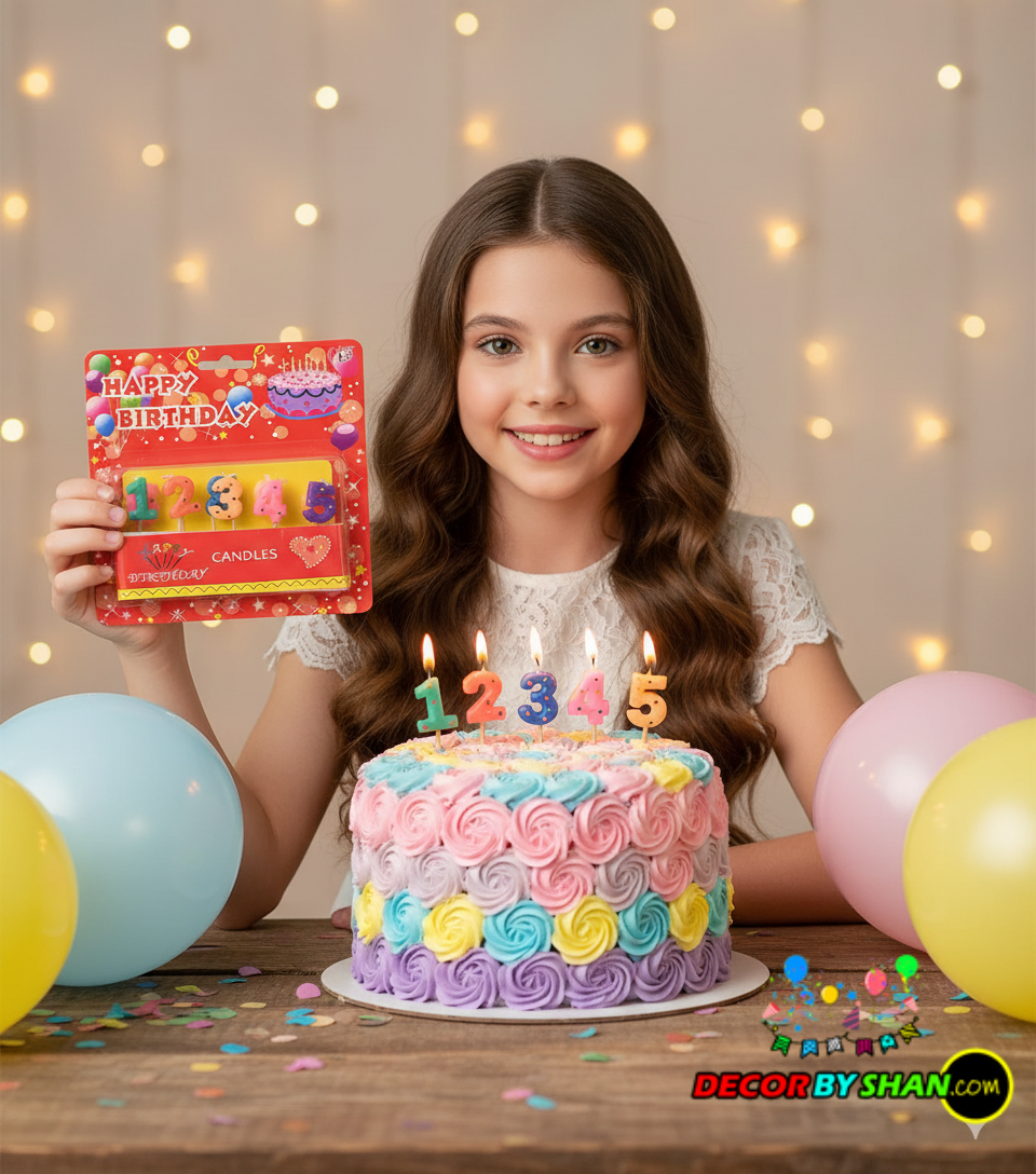 Number Candles Tinka 0-9
