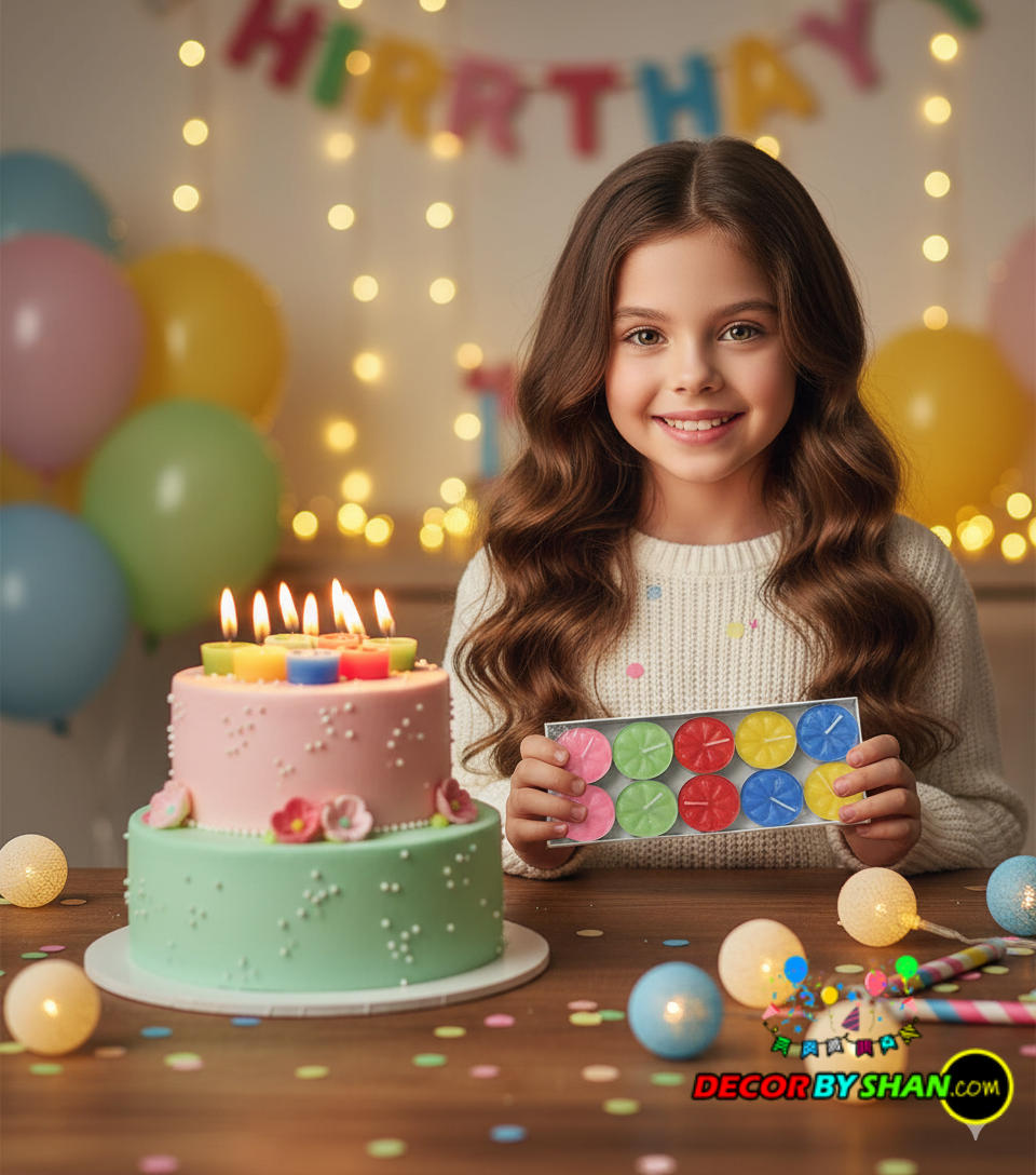 Floating Candles Multi Color 10pcs Pack