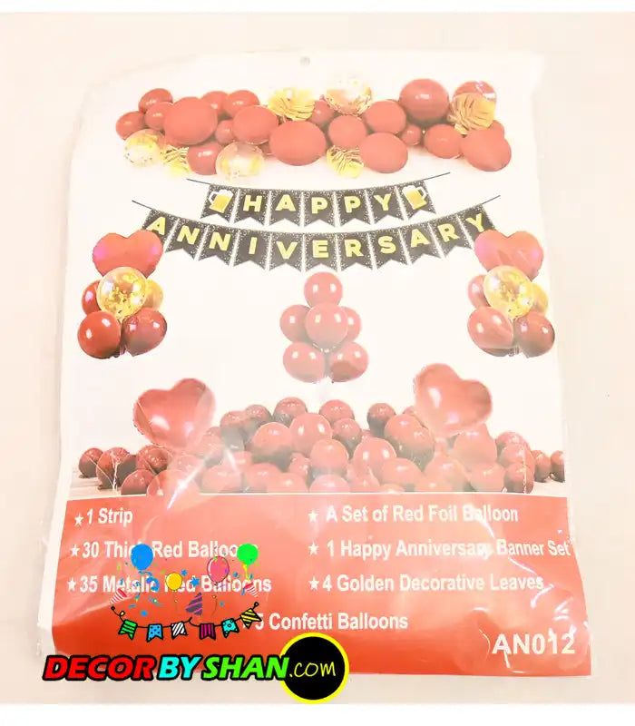 Happy Anniversary Theme Set