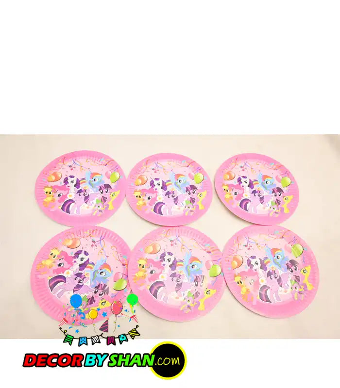 Pony Birthday Character Sets