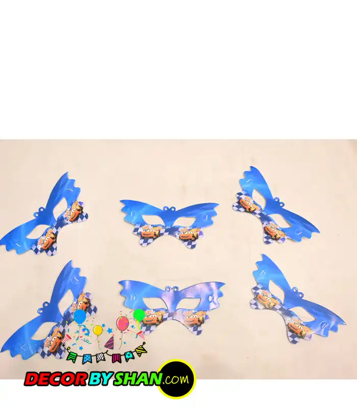 Car Racing Birthday Character Set
